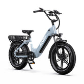 Electric Bike ONESPORT OT08 - Motor 500W Battery 48V18AH 20 Inch Disc Brakes - Grey